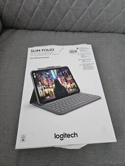 Logitech Slim Folio - Kryt s klavesnicou pre iPad [10th gen]