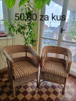 Prútené kreslo - Fonott fotel