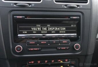 original autorádio RCD310 volkswagen golf 6,passat B6 B7