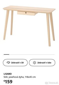 Stôl a stolička Lisabo IKEA