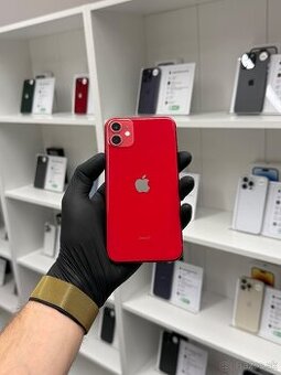 ZÁRUKA 2 ROKY /  Apple iPhone 11 64GB Red, 100% ZDRAVIE