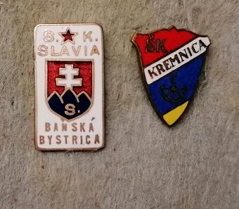 Odznak, odznaky- Slovenský štát. Staré športové odznaky.