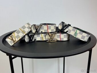 Opasky Louis Vuitton - biely kockovy