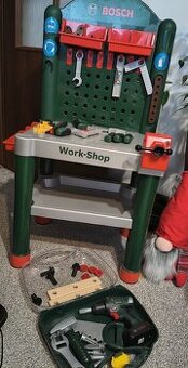 Bosch dielna + náradie