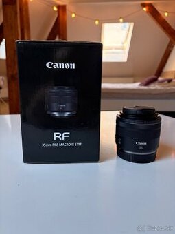 Canon RF 35mm f/1.8 IS Macro – ostrý, svetelný
