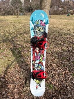 Snowboard DC Shoes + viazanie Union (freestyle / all-mountai