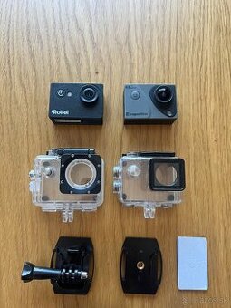 Športová outdoorové kamery Insportline 4K a Rollei 220