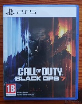 Predám hru na PS5: Call of Duty Black Ops 7
