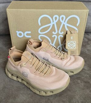 Nove damske On Running x LOEWE Cloudtilt tenisky 'sand'