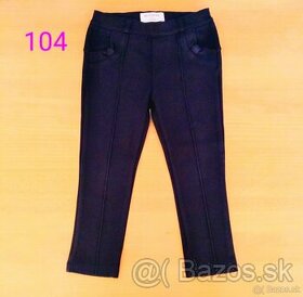Dievčenské nohavice, tričko a sukňa 104 - 1