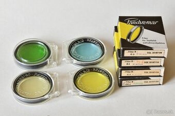 Farebné filtre Panchromar 49 mm a 58 mm