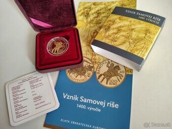 100 - euro samova ríša proof