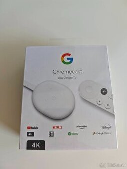 Chromecast 4 s adaptérom, 4K