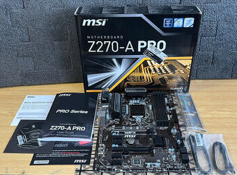 Predám základnú dosku MSI Z270-A Pro (LGA 1151)