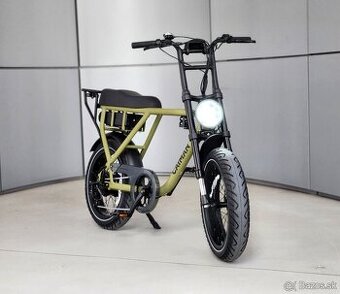 Fatbike elektrobicykel 500W/250W-21Ah/15Ah CAIMAN Army Green