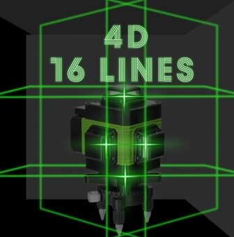 Nivelačný laser 360° stupňový, zelený lúč