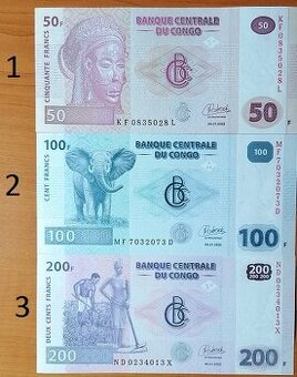 Bankovky Kongo