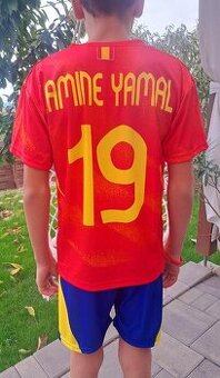 Futbalový dres Yamal španielsky