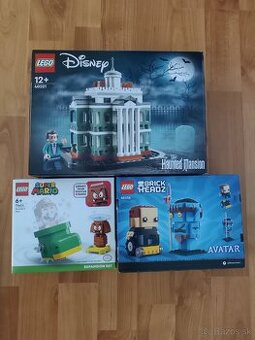 3 nové LEGO sety - Disney, Avatar, Super Mário