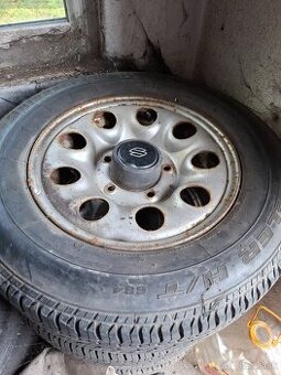 205/70R15 LETNE PNEU NA DISKOCH 5x139,7,JIMNY,SAMURAI,VITARA