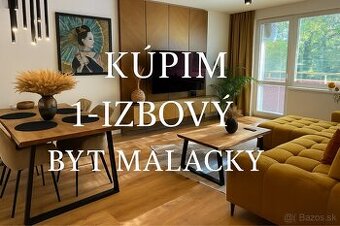 Hľadám na kúpu 1-izbový byt v Malackách