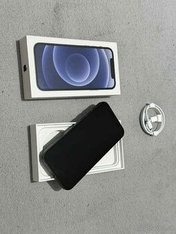 Predám iphone 12 128GB čierny používaný základne známky