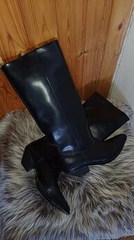 Nové PREMIUM Kožené Čižmy RESERVED