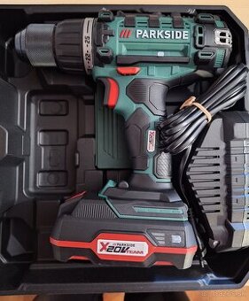 Aku vŕtačka 20V Parside