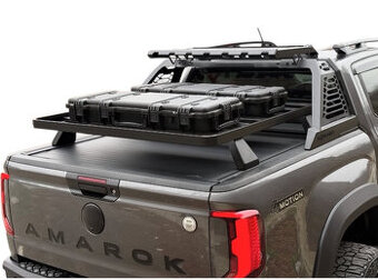 Alu roleta+alu nosič na korbu pick-up Amarok / Ranger 2022+