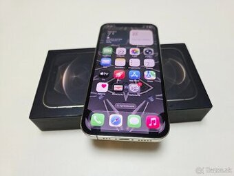 APPLE IPHONE 12 PRO 128GB GOLD,BATERKA 100%