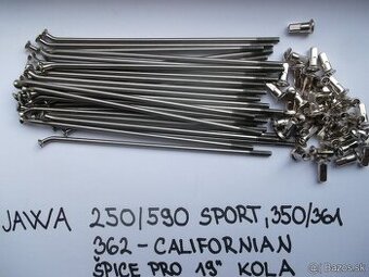 Jawa ČZ, Stadion, Manet atd, české nerezové výplety kola