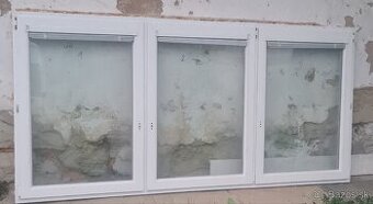 Predám Velké 3oj okno 295x142cm plastove - 1