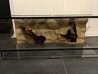 Terárium s 3D stenou 100x50x40 cm