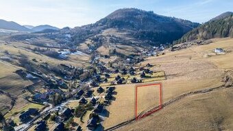 Pozemok s nádhernými výhľadmi v Zázrivej