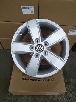 Alu 5 x 120 16" originál VW + letné pneu.