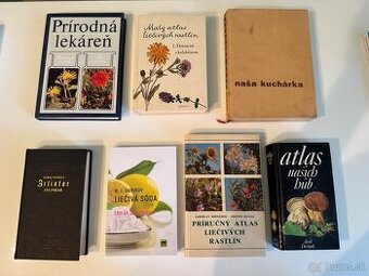 Knihy o bylinkách,rastlinách,…
