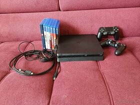 Sony PlayStation 4 Slim 500GB, jet black