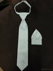 Svadobná kravata a vreckovka - 1