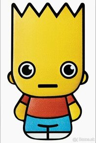 Bart Simpson 1 oz 2022 mini - 1