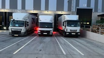 Vodič 12t s HČ, denný paletový rozvoz z SC na TPP