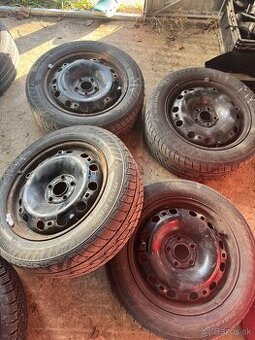 R15 zimná sada ŠKODA FABIA rozteč 5x100 195/55R15