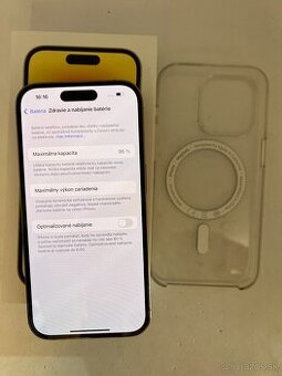 IPHONE 14 PRO GOLD 128GB ZÁRUKA - STAV AKO NOVÝ