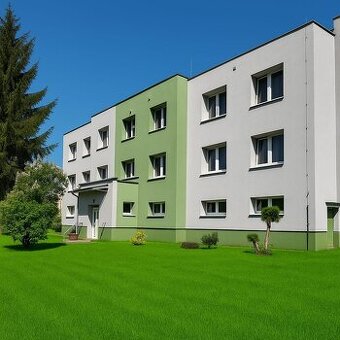 Tehlový 4 izbový byt so záhradou a garážou