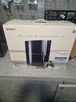 PS3 s Krabicou a blokom