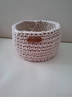 Hackovany kosik handmade