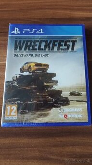 Predám novú nerozbalenú hru WRECKFEST na konzolu PS4/PS5.