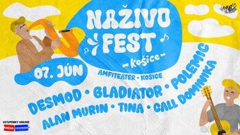 NAŽIVO FEST Košice 7.6.2025