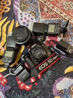 set Canon EOS 5D Mark ||| + objektivy