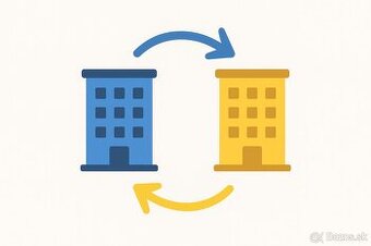 Vymením 3-izbový byt – Moldava nad Bodvou