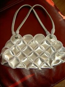 Predam set  kabelka+ balerinky...strieborne